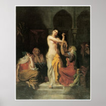 Harem Interior, 1854 Poster
