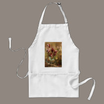 hare's foot trefoil, red leaves 2 aprons