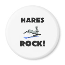 Hares Rock magnets by AnimalShirts Hares Rock magnets