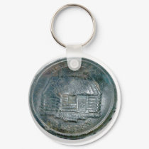 Harision "Log Cabin" Button keychains by bhbphotos Harision "Log Cabin" Button keychains