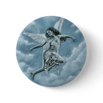 Hark christmas angel sing Button