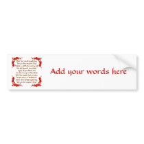Hark the herald Angels sing... Bumper Stickers