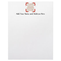 Hark the herald Angels sing... Letterhead Template