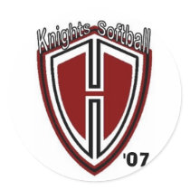 Harker Heights Knights Softball 2007 stickers by rogermwood Harker Heights Knights Softball 2007 stickers