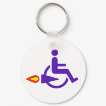 Harldy Handicapped keychains