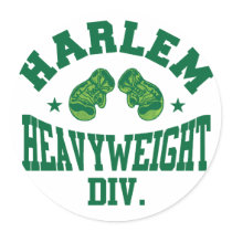 Harlem Heavyweight Green stickers