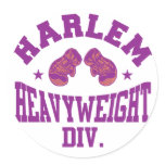 Harlem Heavyweight Purple Stickers