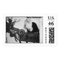 Harlen and Santa postage