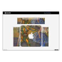 Harlequin and Colombine by Edgar Degas Decal For The Mac Mini
