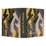 Harlequin at a Table by Juan Gris, Vintage Cubism binders