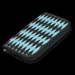 Harlequin Black and Blue rickshaw folios