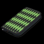Harlequin Black and Lime rickshaw folios