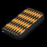 Harlequin Black and Orange rickshaw folios