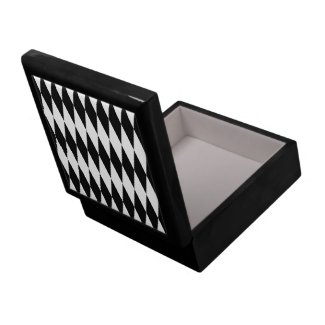 Harlequin Black and White Jewelry Boxes