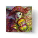 Harlequin buttons by bulgan_lumini Harlequin buttons