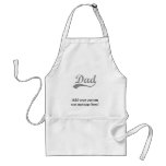 Harlequin Grey Shades Dad aprons