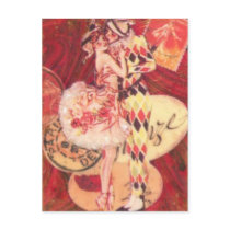 Harlequin Kiss postcards by MizBella Harlequin Kiss postcards
