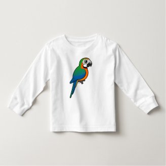 Harlequin Macaw Toddler Long Sleeve T-Shirt