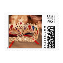 Harlequin Mask Postage