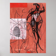 harlequin two print