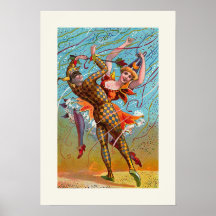 "Harlequin" Vintage Posters