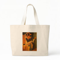 Harlequin with Guitar bags