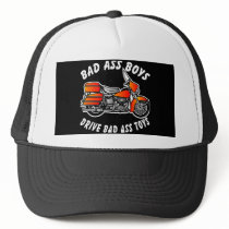 Harley Bad Ass Boys Black Hats