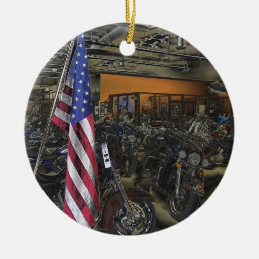 Harley Davidson Ceramic Ornament Zazzle