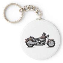 Harley Davidson Fat Boy Keychains