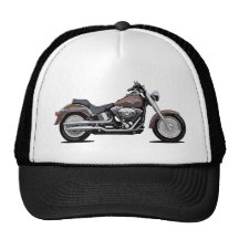 Harley Davidson Fat Boy Mesh Hats