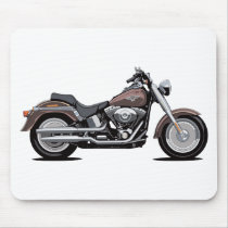 Harley Davidson Fat Boy mousepads by cartshirt Harley Davidson Fat Boy mousepads