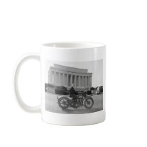 Harley Davidson Motorcycle - First Woman Coffee Mug