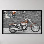 Harley Davidson Motorcycle poster