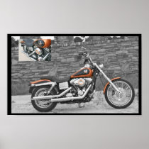Harley Davidson Motorcycle poster