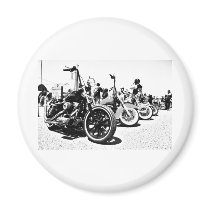 Harley Davidson Motorcycles Fridge Magnets