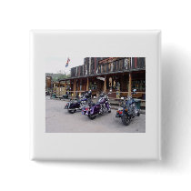 Harley Davidson Motorcycles Western Saloon Pinback Buttons