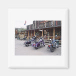 Harley Davidson Motorcycles Western Saloon Fridge Magnet