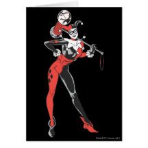 Harley Quinn 4 Greeting Card