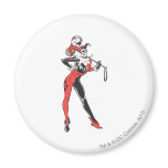 Harley Quinn 4 Fridge Magnets