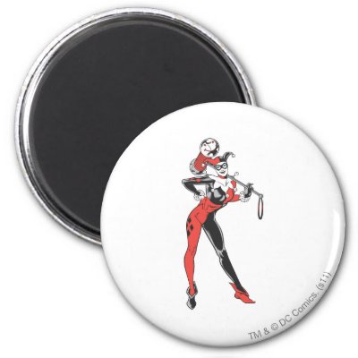Harley Quinn 4 magnets