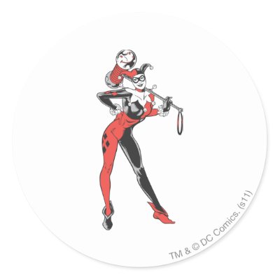 Harley Quinn 4 stickers