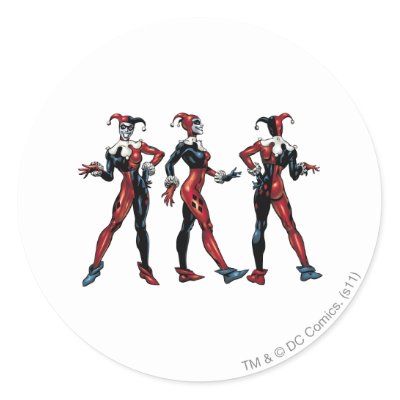 Harley Quinn - All Sides stickers