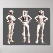 Harley Quinn Alternate Turnaround Print