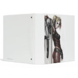 Harley Quinn Illustration binders