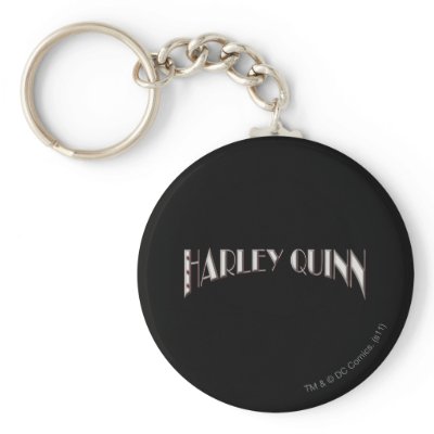 Harley Quinn - Logo keychains