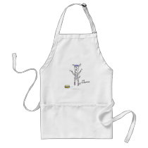 Harley the Jazzercising Greyhound Apron