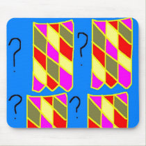 Harliquin Question mousepads