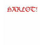 HARLOT CAMI - White/Red t-shirts