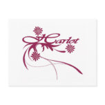Harlot Post Card