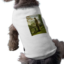 Harlow's Wooden Man Marquette, Michigan Dog Tee